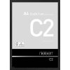 Nielsen Marco de aluminio C2 21x29,7 cm estructura negro mate