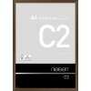 Nielsen Marco de aluminio C2 21x29,7 cm estructura nogal mate