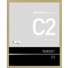 Nielsen Marco de aluminio C2 24x30 cm estructura oro mate