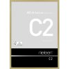 Nielsen Marco de aluminio C2 29,7x42 cm estructura oro mate