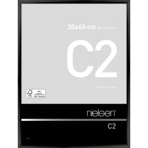 Marco de aluminio Nielsen C2 30x40 cm anodizado negro...
