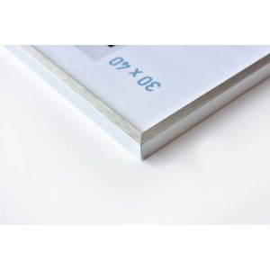 Nielsen Marco de aluminio C2 30x40 cm estructura plata mate