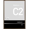 Nielsen marco de aluminio C2 30x40 cm estructura nogal mate