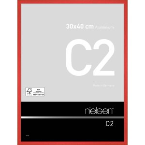Nielsen Marco de aluminio C2 30x40 cm tornado rojo