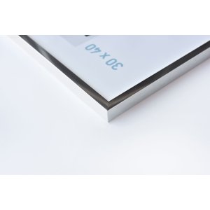 Nielsen Marco de aluminio C2 42x59,4 cm plata