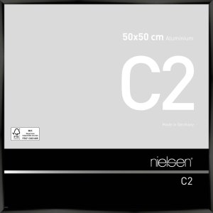 Marco de aluminio Nielsen C2 50x50 cm anodizado negro...