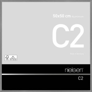 Nielsen marco de aluminio C2 50x50 cm estructura gris mate