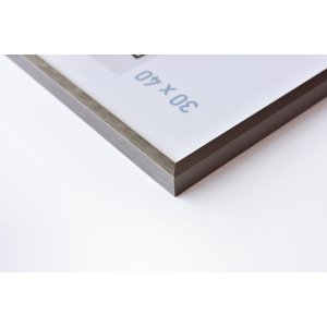 Nielsen Marco de aluminio C2 50x60 cm estructura gris mate