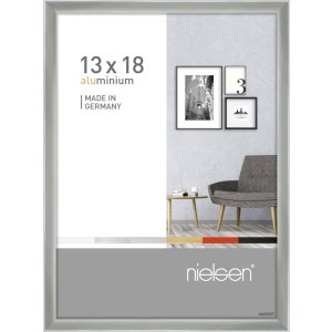 Marco de aluminio Pixel 13x18 cm plata brillo