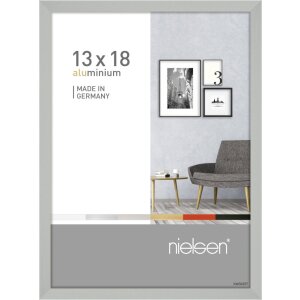 Marco de aluminio Nielsen Pixel 13x18 cm plata mate