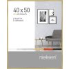 Marco de aluminio Nielsen Pixel 40x50 cm dorado brillante