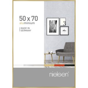 Nielsen Marco de aluminio Pixel 50x70 cm dorado brillante