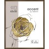 Marco de madera Nielsen Ascot 40x50 cm marrón oscuro-oro