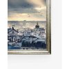Marco de madera Ascot 40x50 cm plata