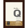 Marco de madera con clip Quadrum 13x18 cm wenge