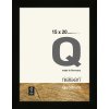 Marco a presión de madera Nielsen Quadrum 15x20 cm negro