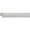 Marco de madera con clip Quadrum 18x24 cm plata