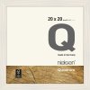 Nielsen marco de madera extraíble Quadrum 20x20 cm blanco