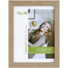 Marco de madera con clip Quadrum 20x20 cm roble natural