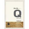 Marco de madera con clip Quadrum 20x30 cm blanco