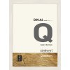 Marco de madera con clip Quadrum 21x30 cm blanco