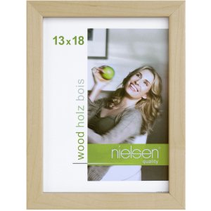Marco de madera con clip Quadrum 21x30 cm arce