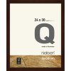 Marco de madera con clip Quadrum 24x30 cm wenge