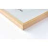 Marco de madera con clip Quadrum 30x42 cm roble natural
