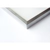 Marco de madera con clip Quadrum 30x30 cm plata