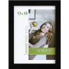 Marco de madera con clip Quadrum 30x40 cm negro