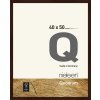 Marco de madera con clip Quadrum 40x50 cm wengé