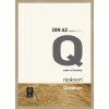Marco de madera con clip Quadrum 42x60 cm roble natural