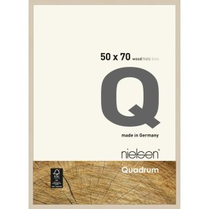 Marco de madera desmontable Quadrum 50x70 cm arce
