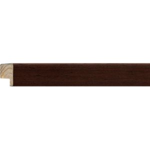 Marco de madera con clip Quadrum 50x70 cm wenge