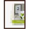 Marco de madera con clip Quadrum 50x70 cm wenge