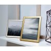 Nielsen Marco de madera Zoom 21x30 cm plata DIN A4 Marco para certificado