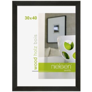 Marco de madera Nielsen Essential 24x30 cm negro