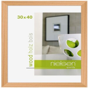Marco de madera Nielsen Essential 30x30 cm abedul