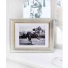 Marco de madera Derby 13x18 cm plata