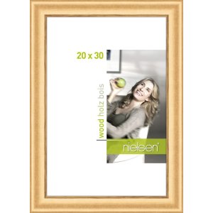 Marco de madera Derby 20x30 cm dorado