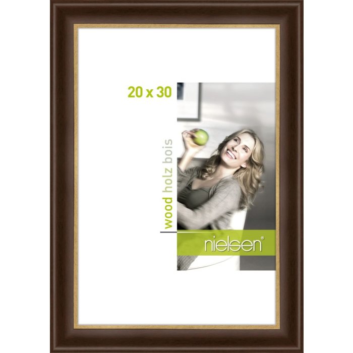 Marco de madera Derby 20x30 cm palisandro