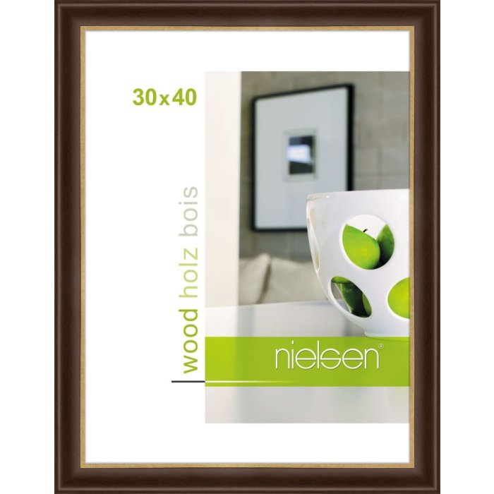 Marco de madera Derby 30x40 cm palisandro