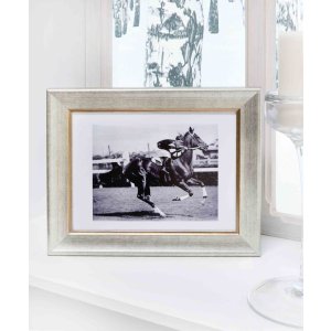 Marco de madera Derby 40x50 cm plata