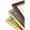 Marco de madera Derby 40x50 cm plata