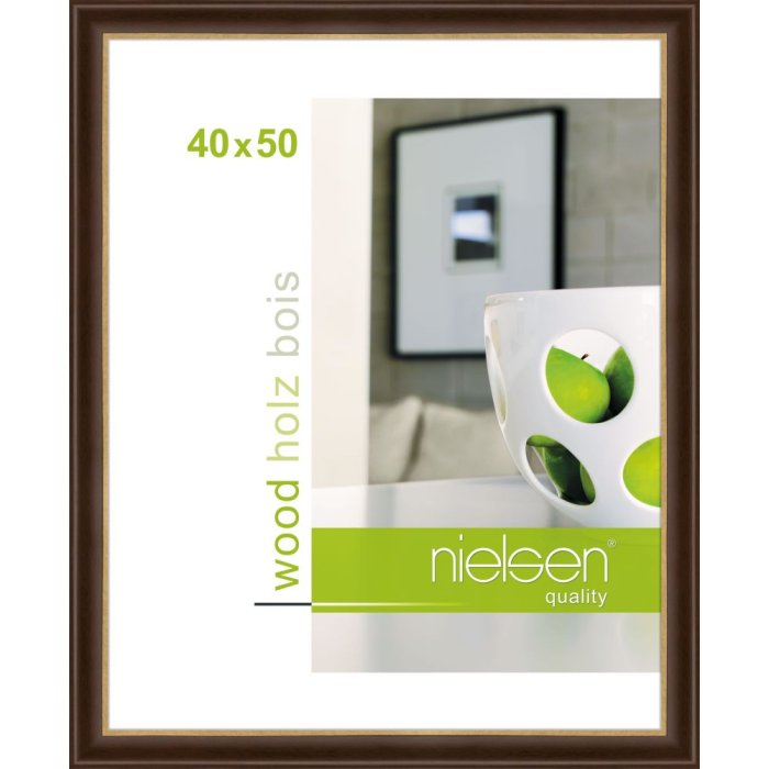 Marco de madera Derby 40x50 cm palisandro