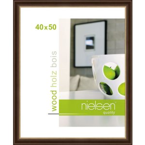 Marco de madera Derby 40x50 cm palisandro
