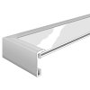 Nielsen Marco de aluminio Accent 30x30 cm negro mate