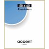 Nielsen Marco de aluminio acentuado 50x60 cm dorado