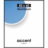 Nielsen Marco de aluminio Accent 50x60 cm negro mate
