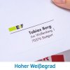 Etiquetas de dirección HERMA Premium A4, papel blanco 99,1x139 mm mate 400 unid.